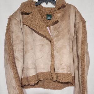 wild fable women's Faux shearling jacket XXL-New
